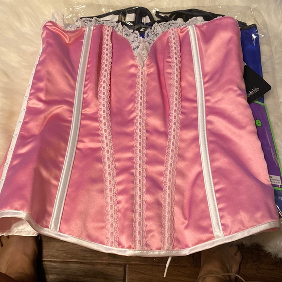 Frederick's of Hollywood Other - Frederick’s of Hollywood Halloween Little Bo Peep, reversible corset, XL, NEW